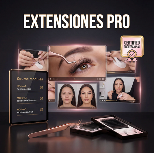 Extensiones de Pestañas — Formación Profesional Completa